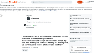 Trampoline Brands - Accessories & Add-Ons