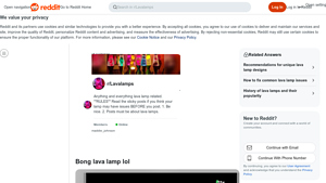Reddit - Bong Lava Lamp