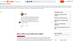 UPS - Reliability in Adverse Weather