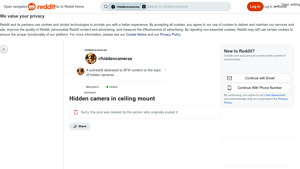 Reddit - Camera Placement Tips