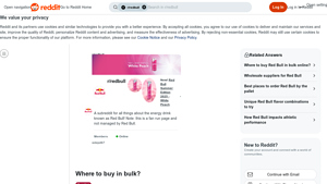 Red Bull - Bulk Cans Purchase