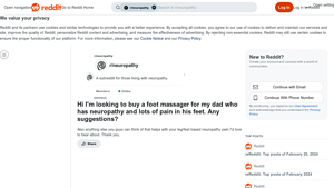 TISSCARE - Shiatsu Foot Massager