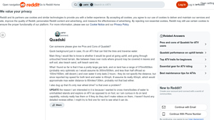 Quadski - Key Specifications