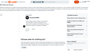 TaoBao - Affordable Chinese Clothing