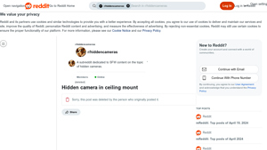 Reddit - Camera Placement Tips