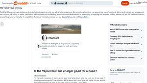 Vapcell - S4 Plus Charger