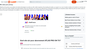 Atlas Pro - Abonnement TV