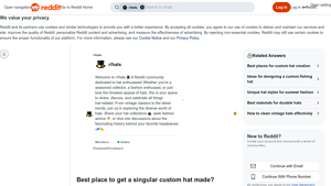 Custom Hats - Personalized Options