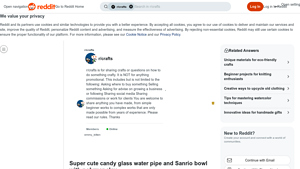 Reddit - Cute Candy Glass Water Pipe