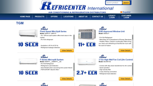 Refricenter - TGM Fixed Speed Mini-Split Series