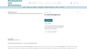Refrigerant Wholesale - R-152a Refrigerant
