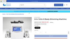 RejuvaFresh - 6 in 1 Kim 8 Body Slimming Machine