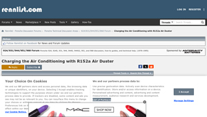 Rennlist - R152A Air Duster 8oz Can