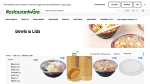 Restaurantware - Eco-Friendly Disposable Bowls