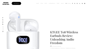 KTGEE - T08 Wireless Earbuds