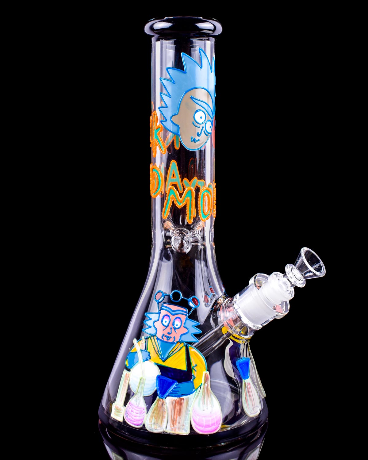 A stock image illustrating rick and morty bong concepts