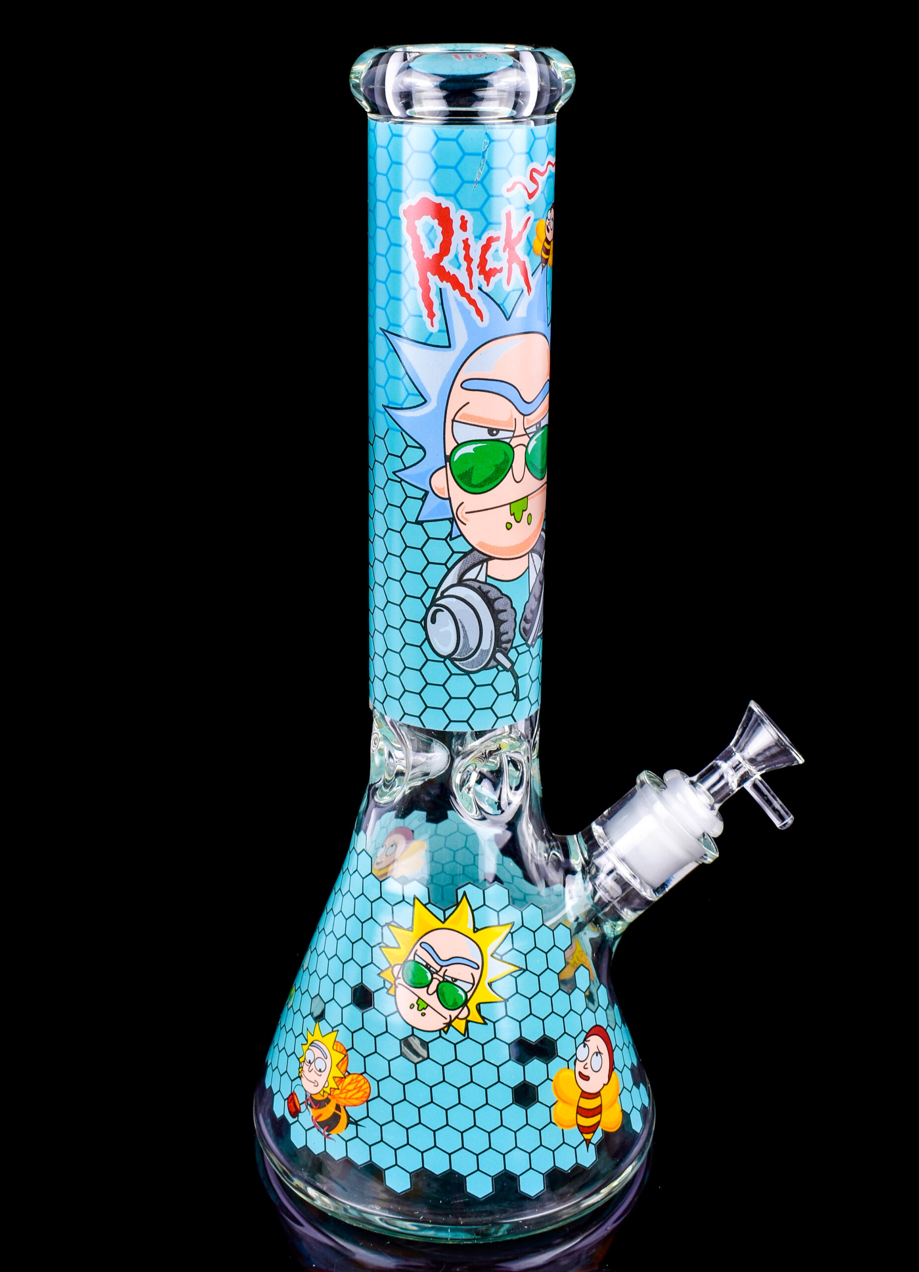 A stock image illustrating rick and morty bongs for sale concepts