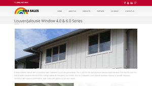 RMA Sales - Tradewind Louver Jalousie Windows
