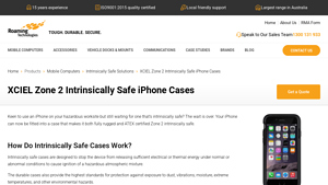 XCIEL - Zone 2 Intrinsically Safe iPhone Cases