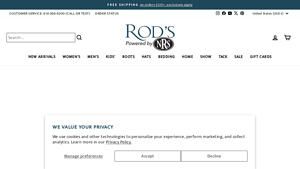 Rods - Western Dinnerware