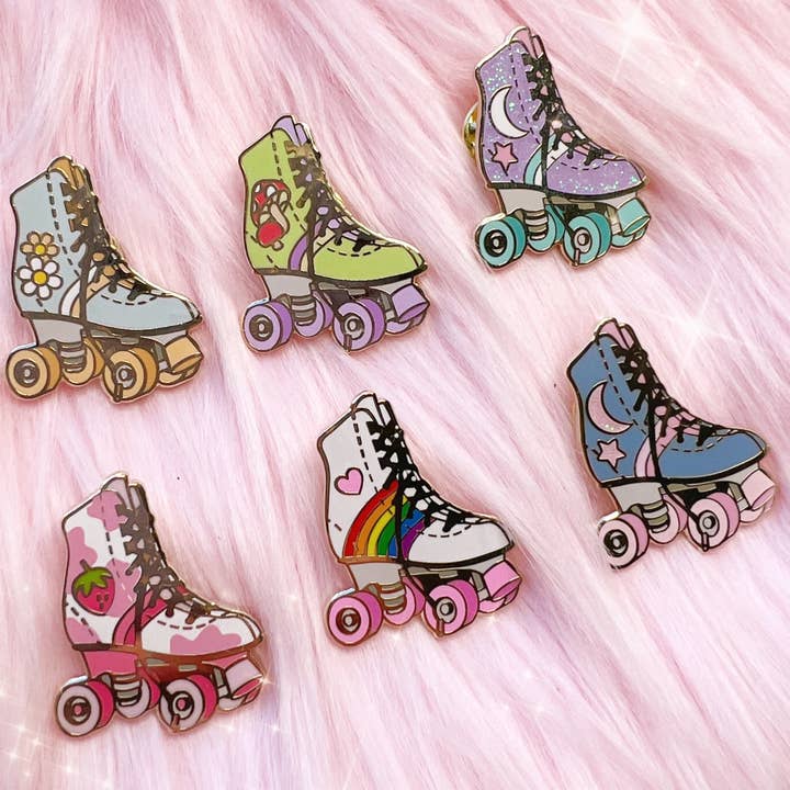 A stock image illustrating roller skates in bulk concepts