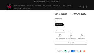 RoseToy - Male Rose