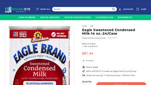 Eagle Brand - Sweetened Condensed Milk
