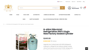 Royal Refrigerants - R-410A Refrigerant 25lb Cylinder