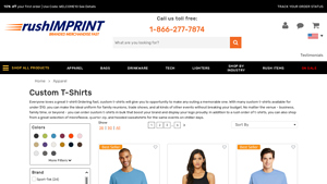 Rush Imprint - Custom T-Shirts Under $10