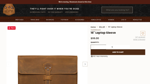 Saddleback Leather - Leather Document Holder