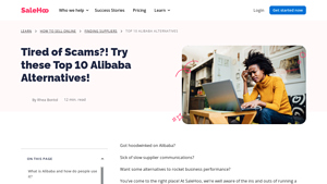 SaleHoo - Top Alibaba Alternatives