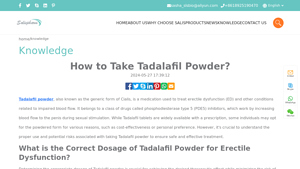 Salis Pharm - Tadalafil Powder