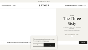 Savoir Beds - The Three Sixty