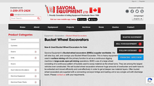 Savona Equipment - Bucket-wheel Excavators