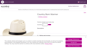 Scentsy - Western-Inspired Warmer