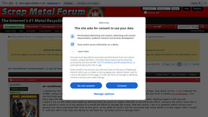 Scrap Metal Forum - Air Conditioner Compressor Parts