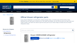Vissani - Refrigerator Parts