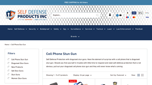 Self Defense Products Inc - Cell Phone Stun Guns