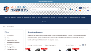 Self Defense Products Inc - Stun Gun Batons