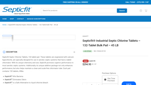Septicfit® - Industrial Septic Chlorine Tablets