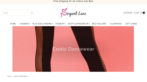 Serpent Lane - Exotic Dancewear Collection