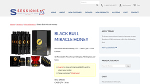 SessionsUSA - Black Bull Miracle Honey