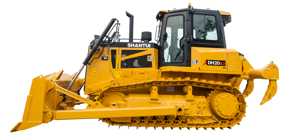 A stock image illustrating shantui bulldozer concepts