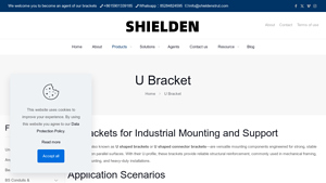 Shielden Strut - U Brackets