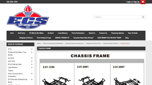 Shoeast Central Sports - Chassis Frames