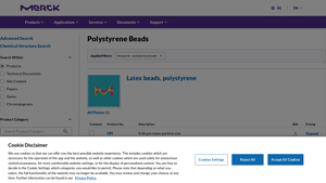 MilliporeSigma - Polystyrene Beads