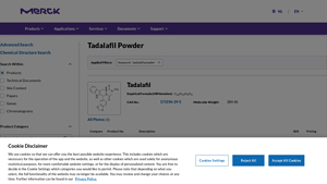 MilliporeSigma - Tadalafil Powder