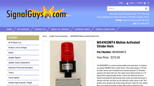 Signal Guys - MS490SMT4 Motion Sensing Alarm