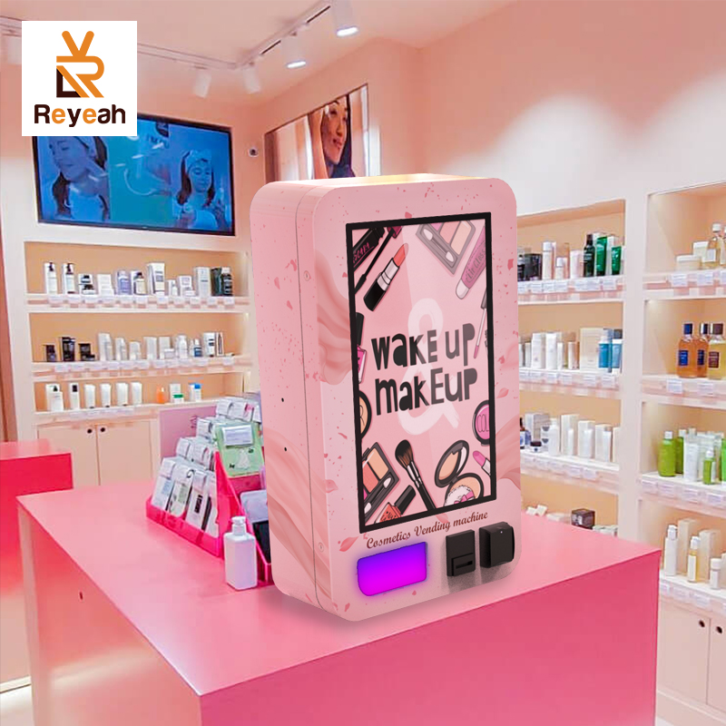 A stock image illustrating skin care products vending machine concepts