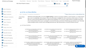 SKS Bottle - 1 oz Glass Bottles